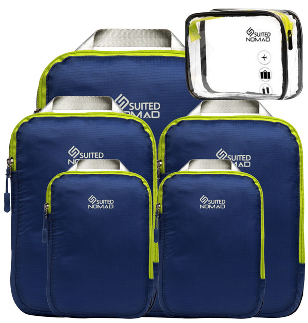 1set Travel Compression Storage Bag Set, Mesh Compression Packing