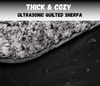 SUITEDNOMAD XL Waterproof Windproof Thick Sherpa Fleece Outdoor and Stadium Blanket