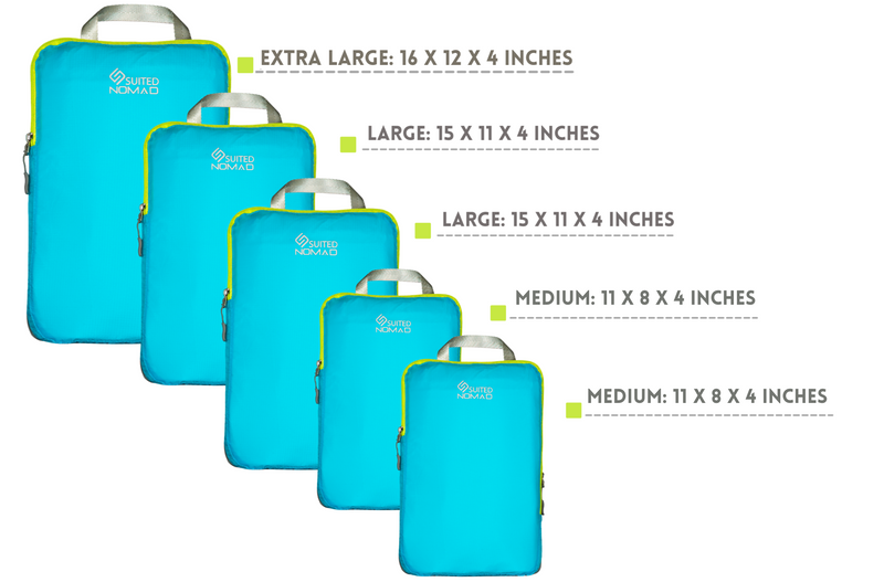 1set Travel Compression Storage Bags, 3pcs Clear Envelope Mesh