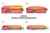 Compression Packing Cubes Set, Ultralight Travel Organizer Bags and Toiletry Bag