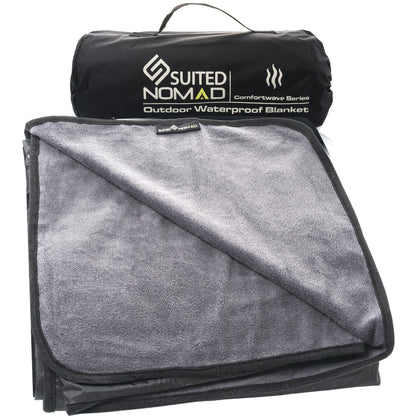 XL Waterproof Windproof Thick Fleece Outdoor and Stadium Blanket