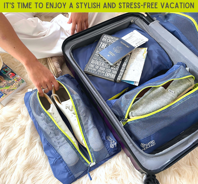 Shoe Bags for Travel Extra Large Shoe Packing Cubes Pouch Set